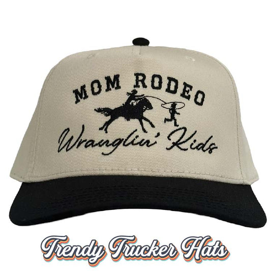 Mom Rodeo Wranglin' Kids Classic Snapback