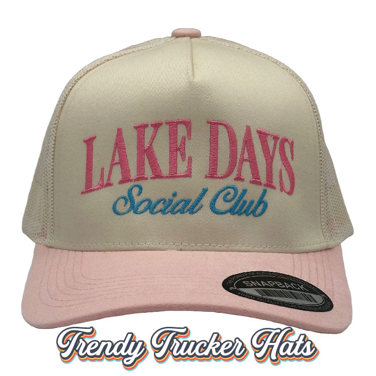 Lake Days Social Club Classic Snapback