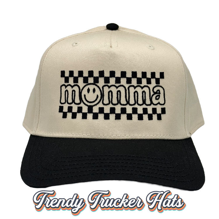 Momma with Checkers Classic Snapback