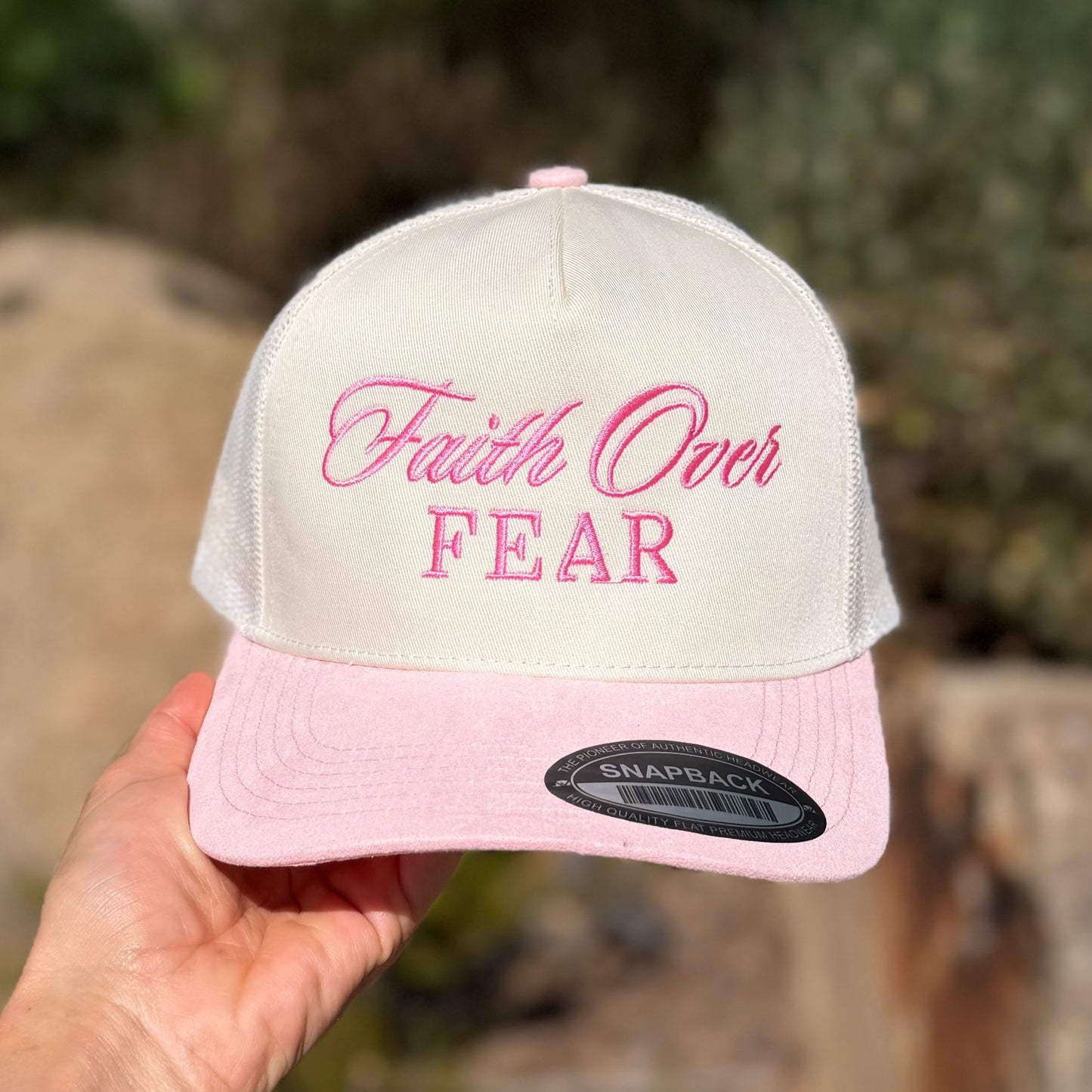 Faith Over Fear Classic Snapback