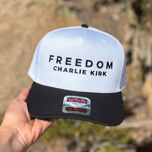 FREEDOM Charlie Kirk Classic Snapback
