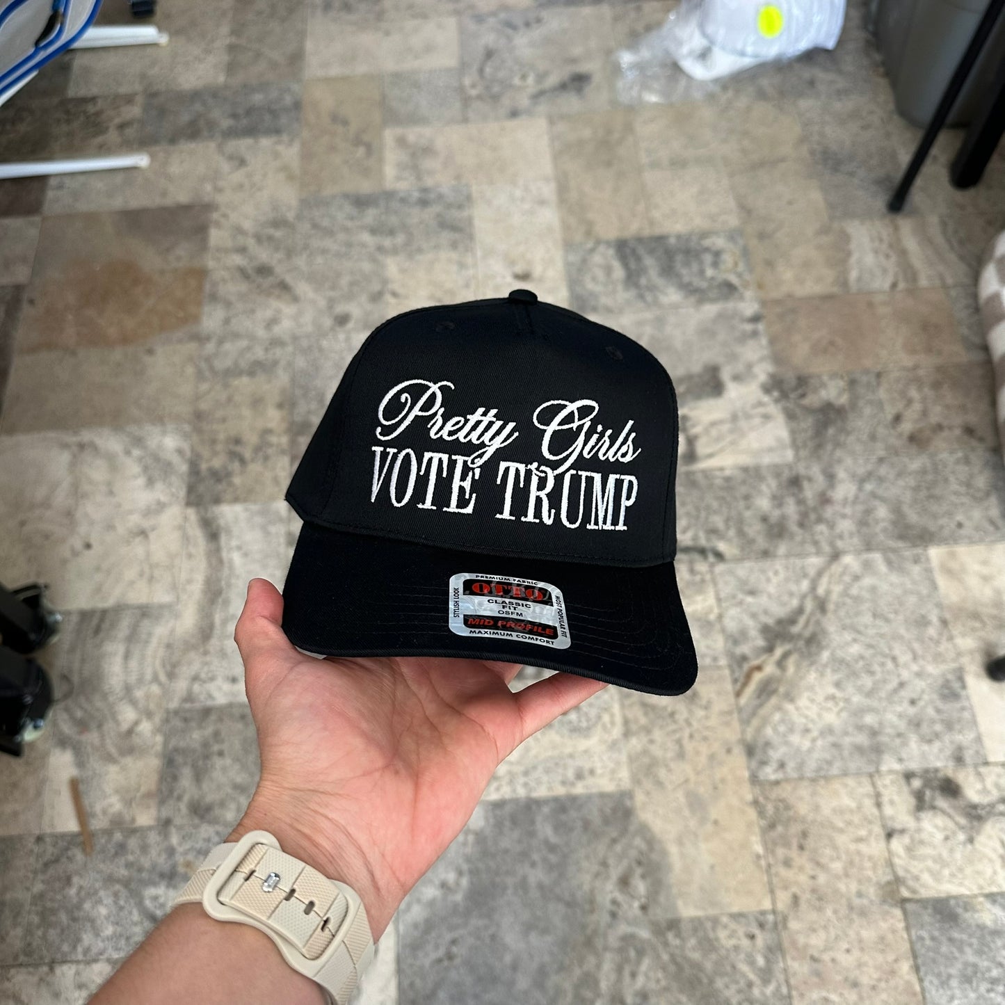 Pretty Girls Vote Trump Classic Snapback