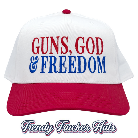 Guns,God & Freedom Classic SnapBack