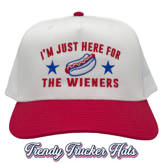 I’m just here for the wieners Classic SnapBack