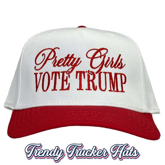 Pretty Girls Vote Trump Classic Snapback