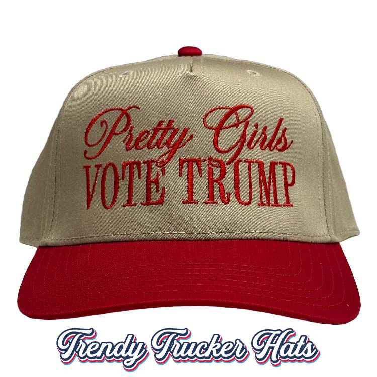 Pretty Girls Vote Trump Classic Snapback