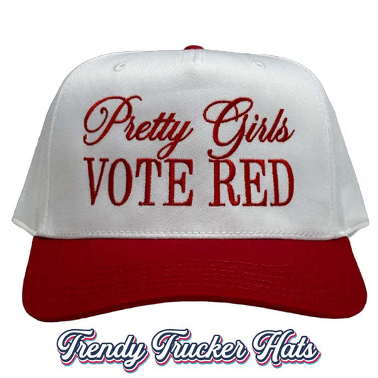 Pretty Girls Vote Red Classic Snapback