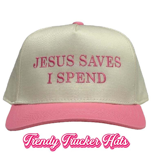 Jesus Saves I Spend Classic Snapback