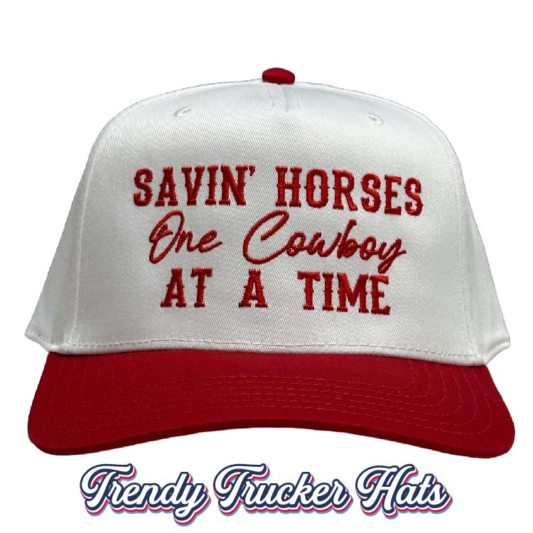 Savin' horses one cowboy at a time classic snapback