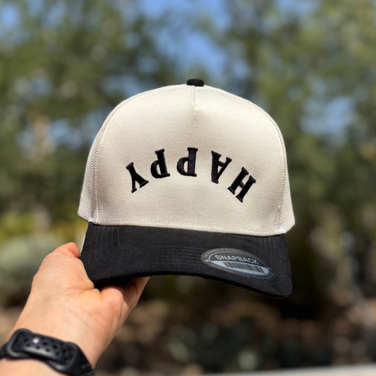 Happy Upside Down Classic Snapback