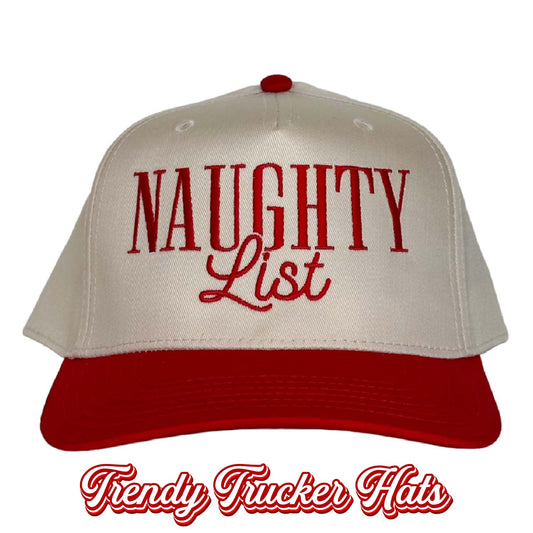 Naughty List Classic Snapback