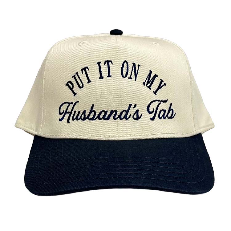 Put It On My Husbands Tab Classic Snapback