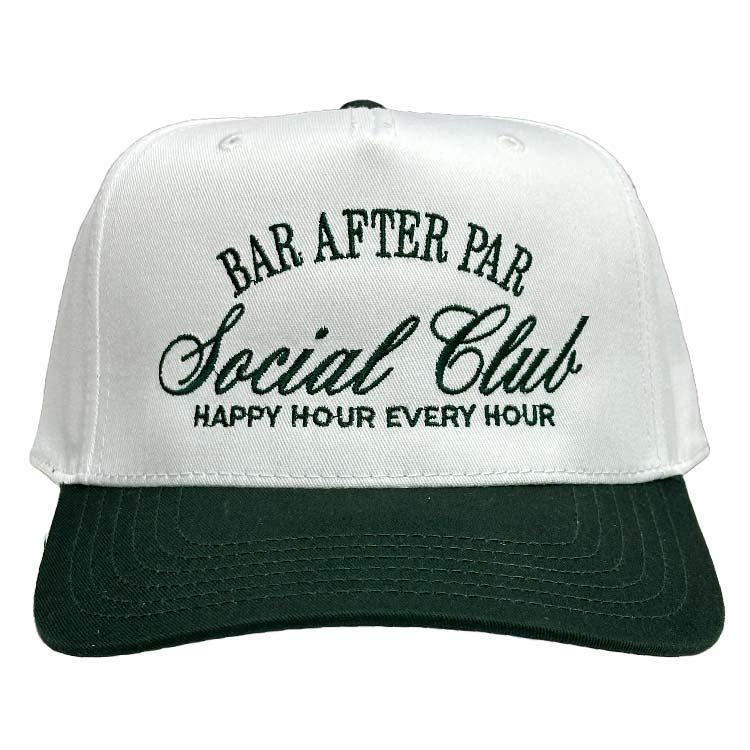 Bar After Par Social Club Classic Snapback