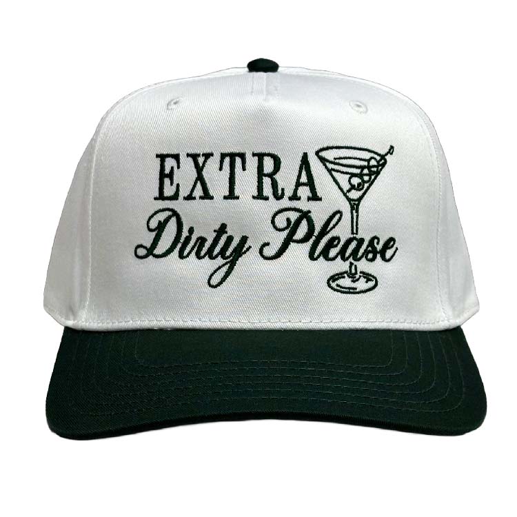 Extra Dirty Martini Please Classic Snapback