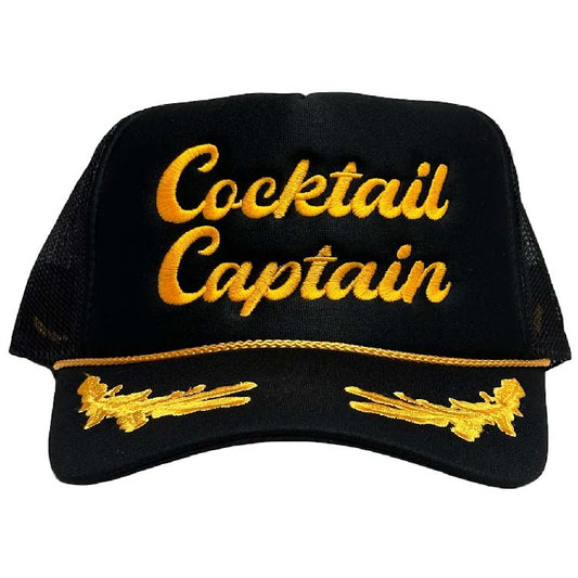 Cocktail Captain Foam Trucker Hat